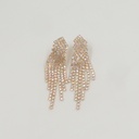Aro dorado con strass