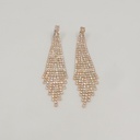 Aro dorado con strass