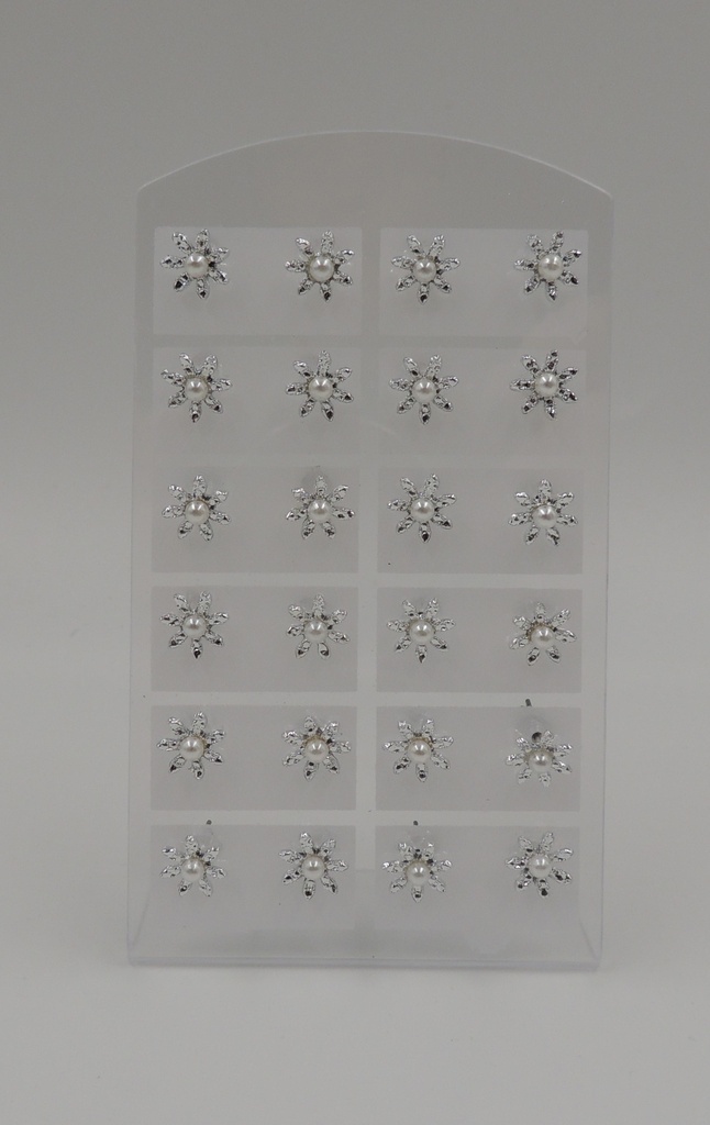 Aro sol strass  x par