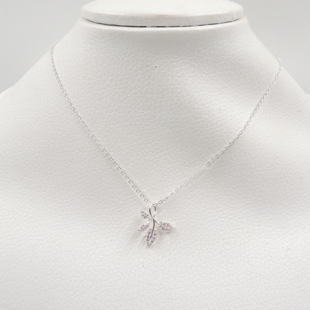 Cadena acero blanco con dije