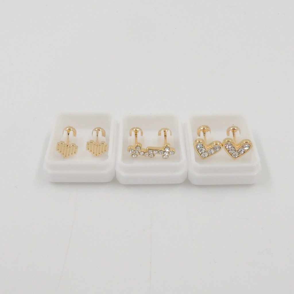 Abridor acero dorado