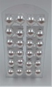 Aro perla n°10 x6 pares
