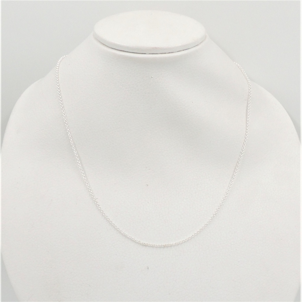 Cadena acero blanco rolo