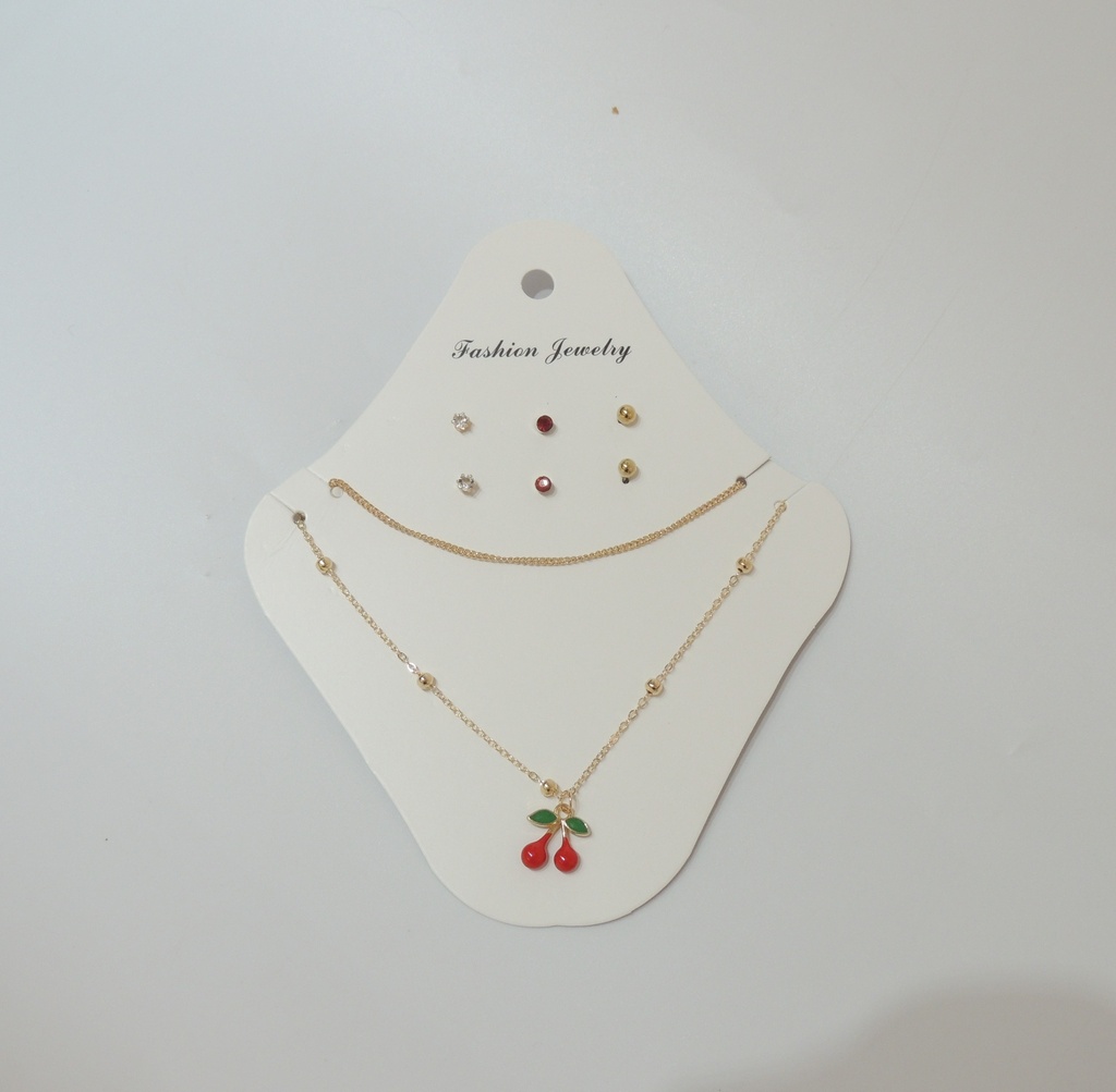 Set de cadenas doradas