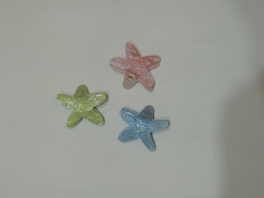 Broche para pelo estrella de mar por unidad