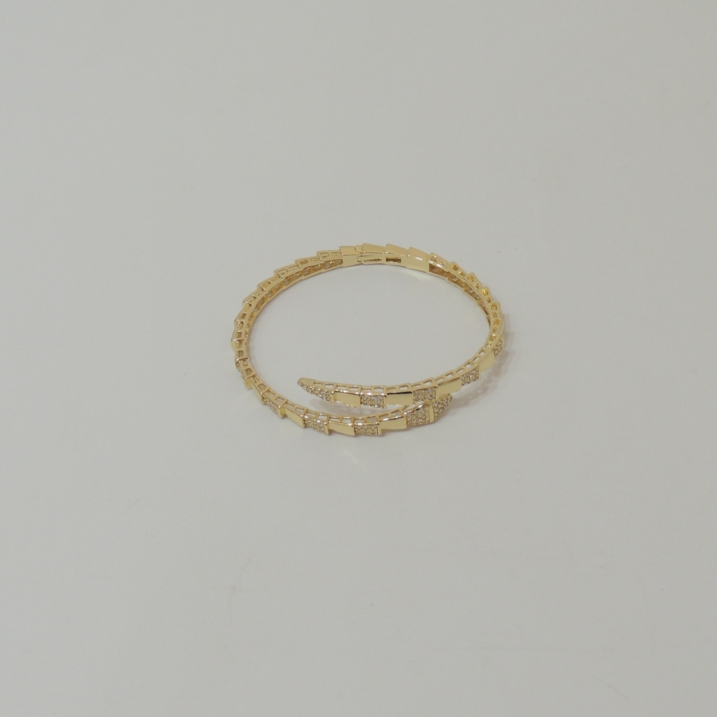 Pulsera bronce escamas