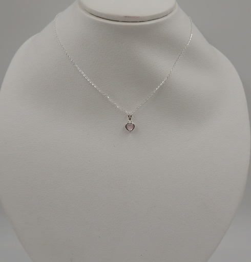 Cadena acero blanco con dije