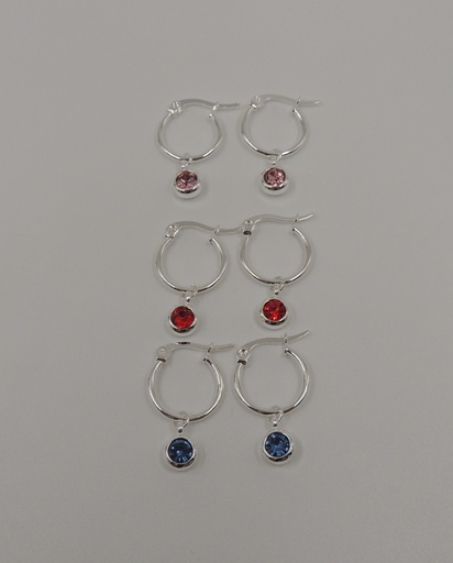 Aro acero argolla dije de strass