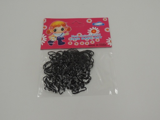 [CO-2604-1] Final de trenza negro X12 paquetes