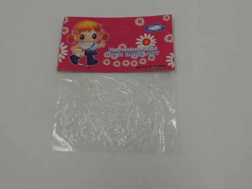 Final de trenza transparente X12 paquetes