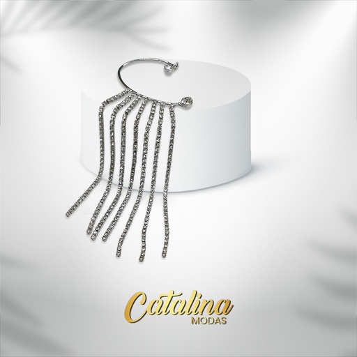 Aro Decorador con strass cadena colgante