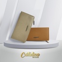 Billetera ecocuero Trendy 18cm x 9cm aprox