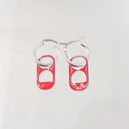 Aro acero blanco dije chapita