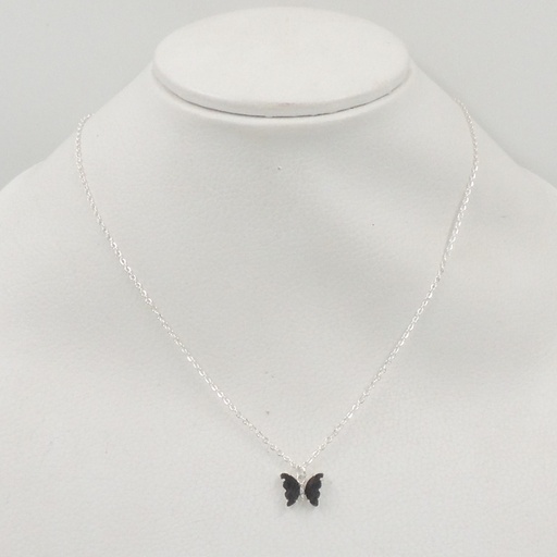 Cadena de acero blanco mariposa tipo nacar