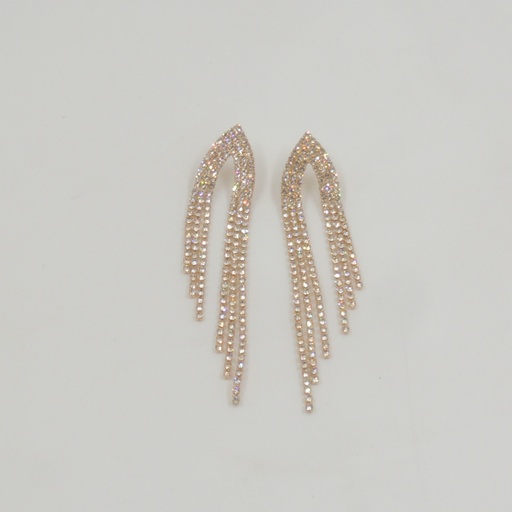 [ar2201d] Aro dorado con strass