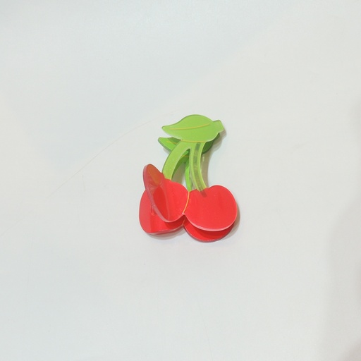 [lb-1750053] Broche para pelo forma cereza grande