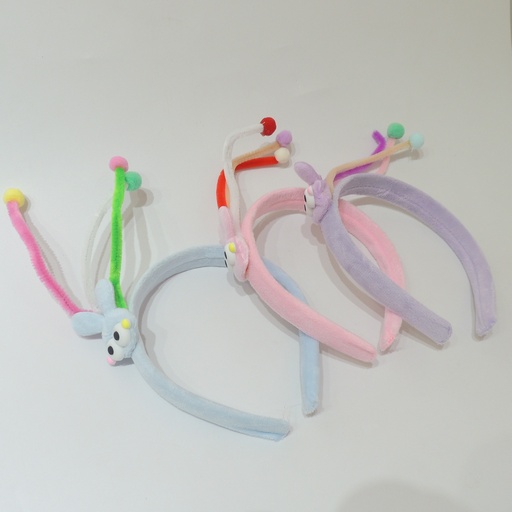 [pl-1578-01] Vinchas con caritas de conejitos