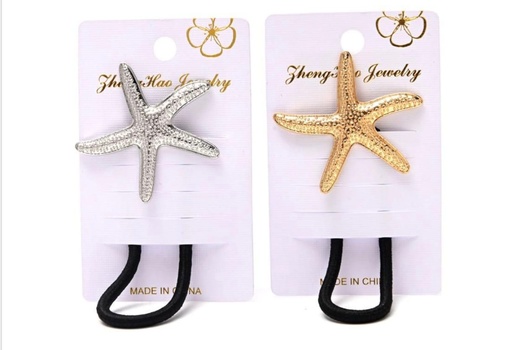 [pl-1614-04vic] Pack de colitas estrella de mar x6u